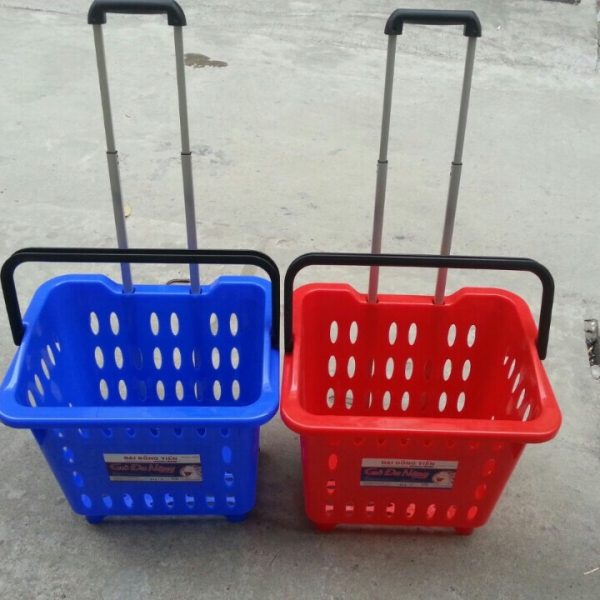 Giỏ kéo siêu thị